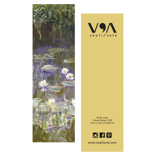 Water Lilies Kaftan - Claude Monet - Vestilarte