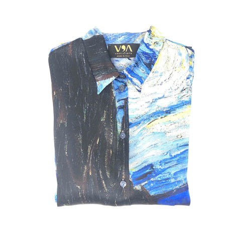 Starry Night Shirt - Vincent Van Gogh - Vestilarte
