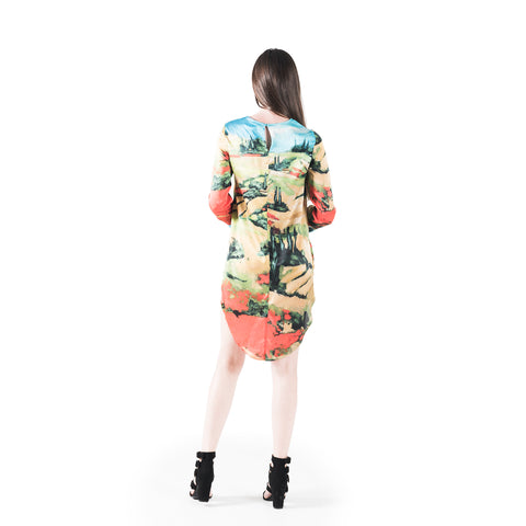Papaveri in Toscana Blouse - Domenico Monteforte - Vestilarte