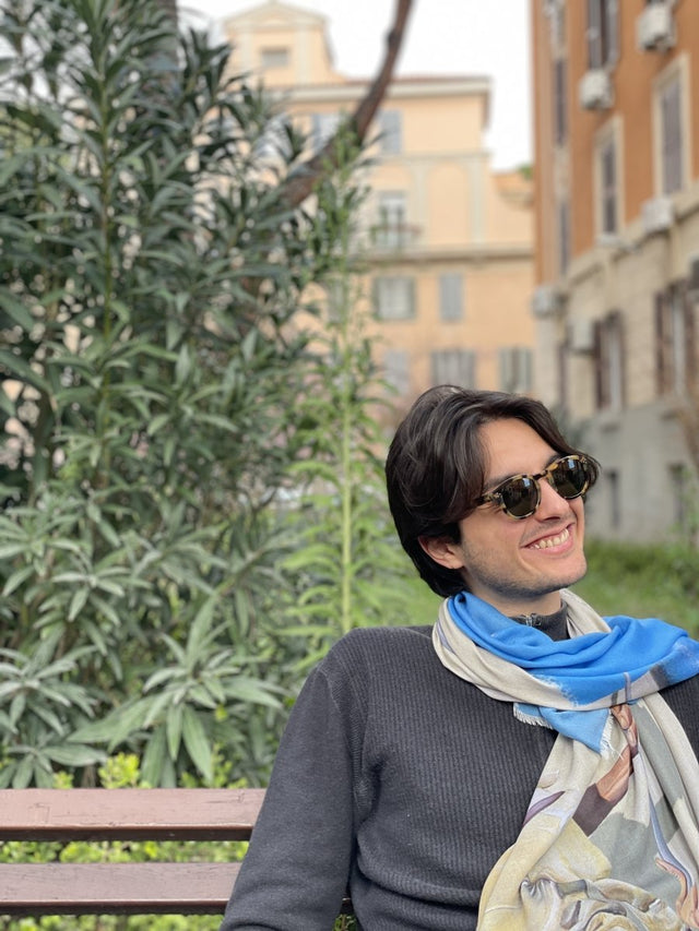 Azzurro Scarf - Pietro Gottuso - Vestilarte