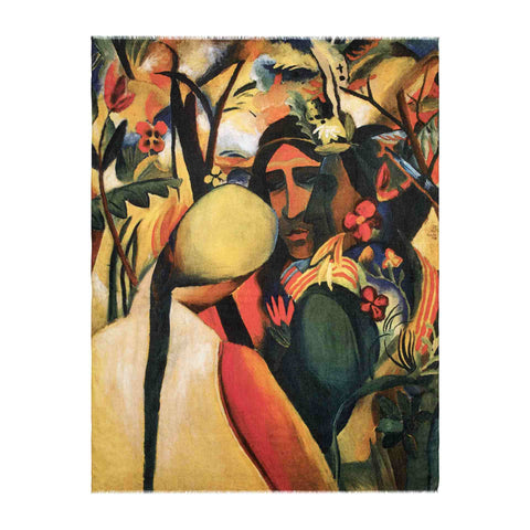 Indians Scarf - August Macke - Vestilarte