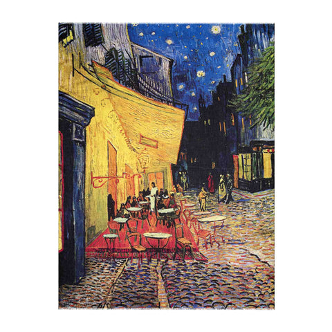  Café Terrace at Night Scarf - Vincent Van Gogh - Vestilarte