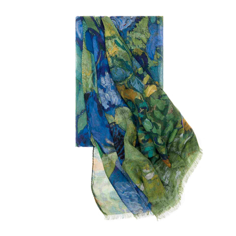 Irises Scarf - Vincent Van Gogh - Vestilarte