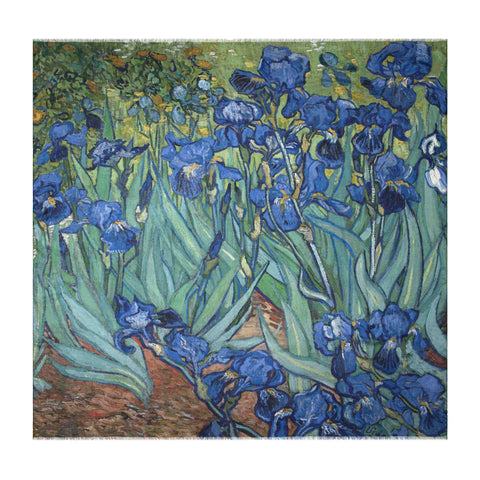 Irises Scarf - Vincent Van Gogh - Vestilarte