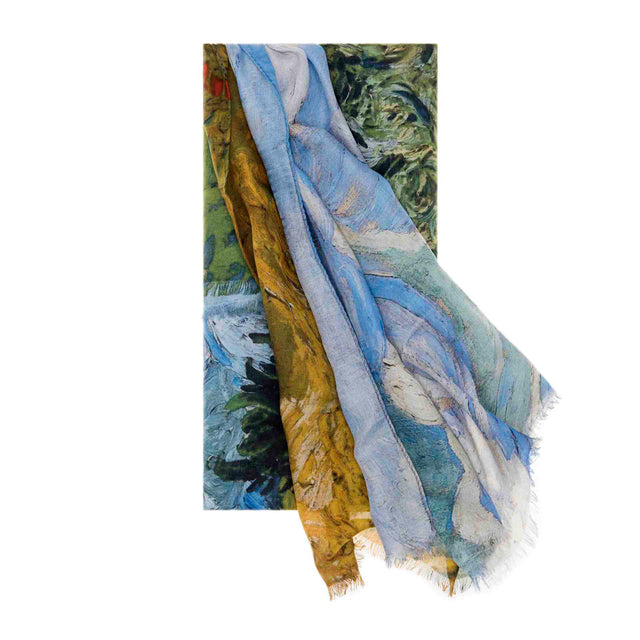 Wheat Field with Cypresses Scarf - Van Gogh - Vestilarte