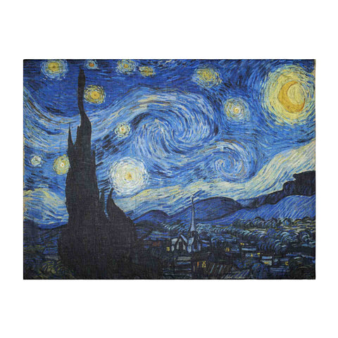  Starry Night Scarf -  Van Gogh - Vestilarte