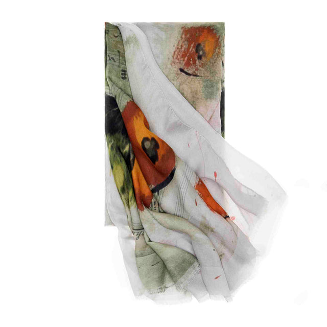 Papaveri in Versilia Scarf - Domenico Monteforte - Vestilarte