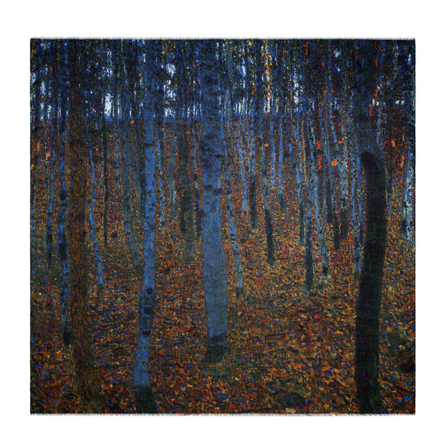 Beech Forest Scarf - Gustav Klimt - Vestilarte
