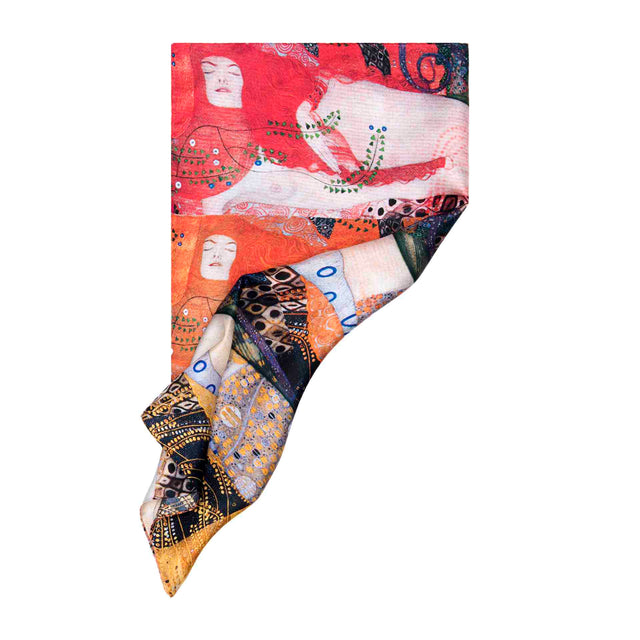 Water Serpents Bandana - Gustav Klimt - Vestilarte