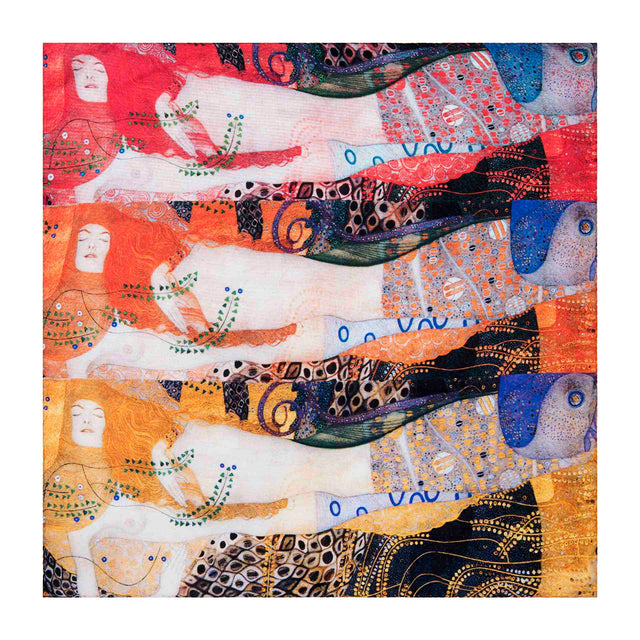 Water Serpents Bandana - Gustav Klimt - Vestilarte