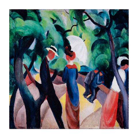 Promenade Bandana - August Macke - Vestilarte