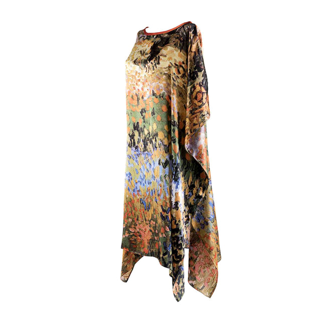 Flowering Garden Kaftan  - Vincent Van Gogh - Vestilarte