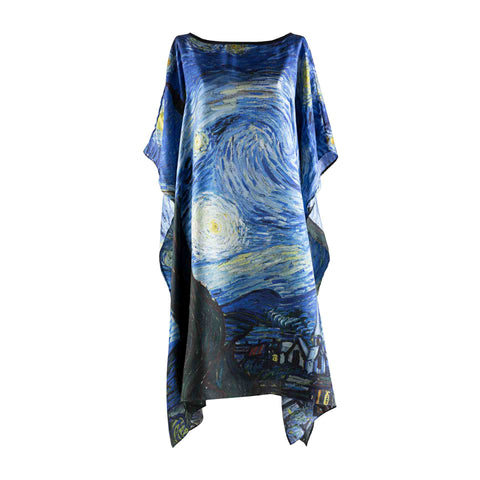 Starry Night Kaftan  - Vincent Van Gogh - Vestilarte