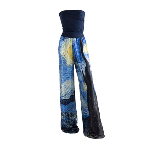  Starry Night Dress Pant - Vincent Van Gogh - Vestilarte