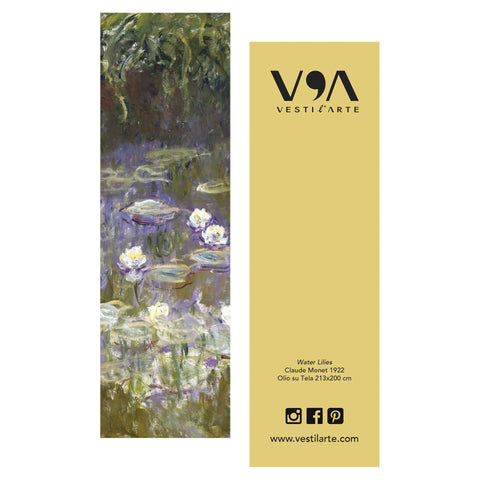  Water Lilies Kaftan - Claude Monet - Vestilarte