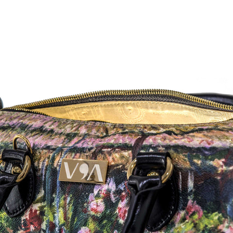  Peony Garden - Claude Monet Handbag - Vestilarte