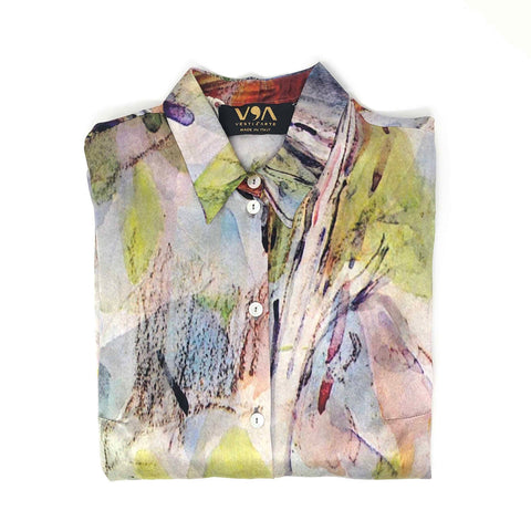 River At The Bridge Of Three Sources Shirt - Paul Cézanne - Vestilarte