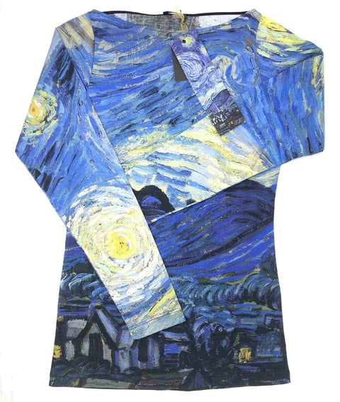 Starry Night Underjacket - Van Gogh - Vestilarte