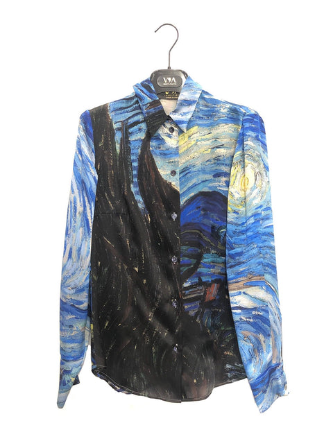 Starry Night Shirt - Vincent Van Gogh - Vestilarte