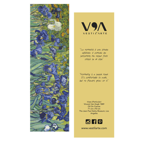  Irises Kaftan  - Vincent Van Gogh - Vestilarte