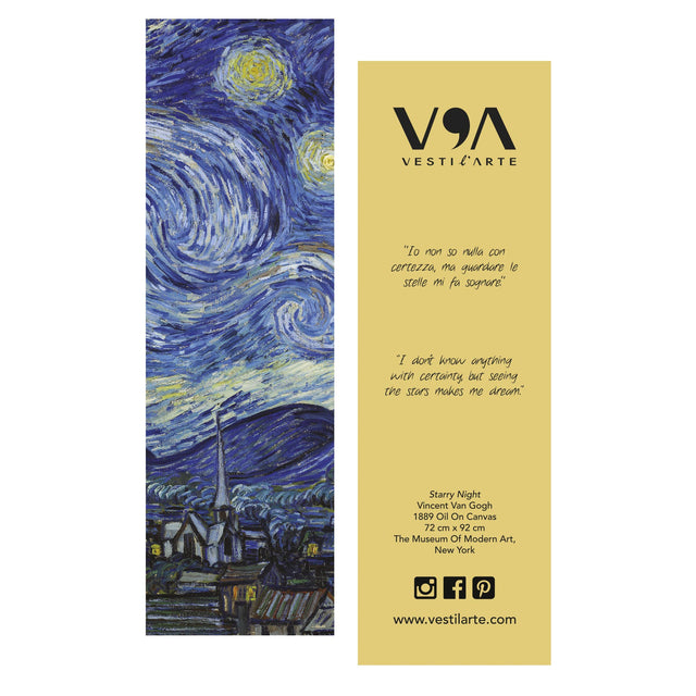 Starry Night Evening Dress - Vincent Van Gogh - Vestilarte