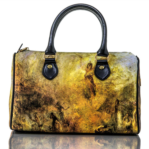 The Angel Standing in the Sun - William Turner Handbag - Vestilarte