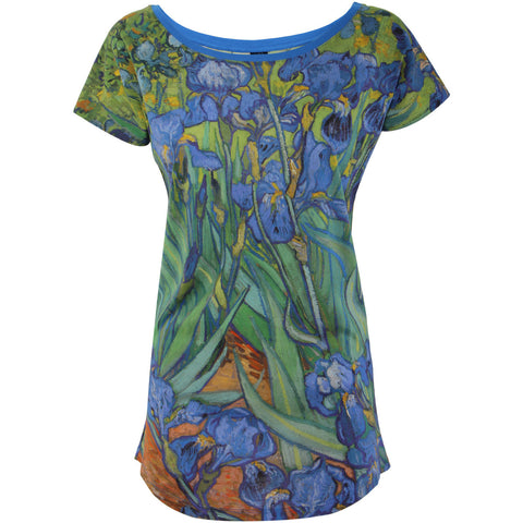 Irises T-shirt - Vincent Van Gogh - Vestilarte